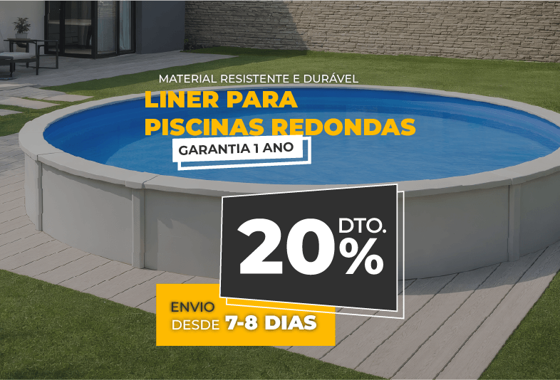 Liner para piscina promo 20% enero